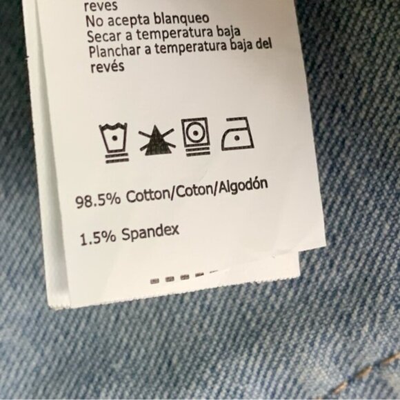 Refuge Denim High Rise Cutoff Jean Shorts - Picture 5 of 6